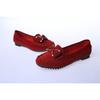 Women's Bow Slip-On Flats, Low Heel Casual Loafers for Driving and Work