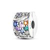 Original Copper Rainbow Animal Safety Clip Jewelry Clip Beaded Charm For Pan Diy Bracelet Ladies Jewelry Gift