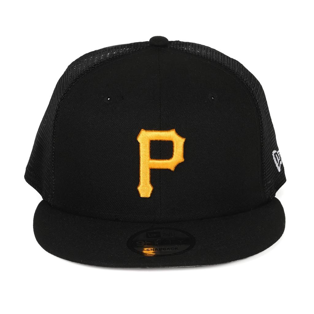 MLB Mesh Cap Snapback 9FIFTY Pittsburgh Pirates Pirates Free Size [New Era] Black