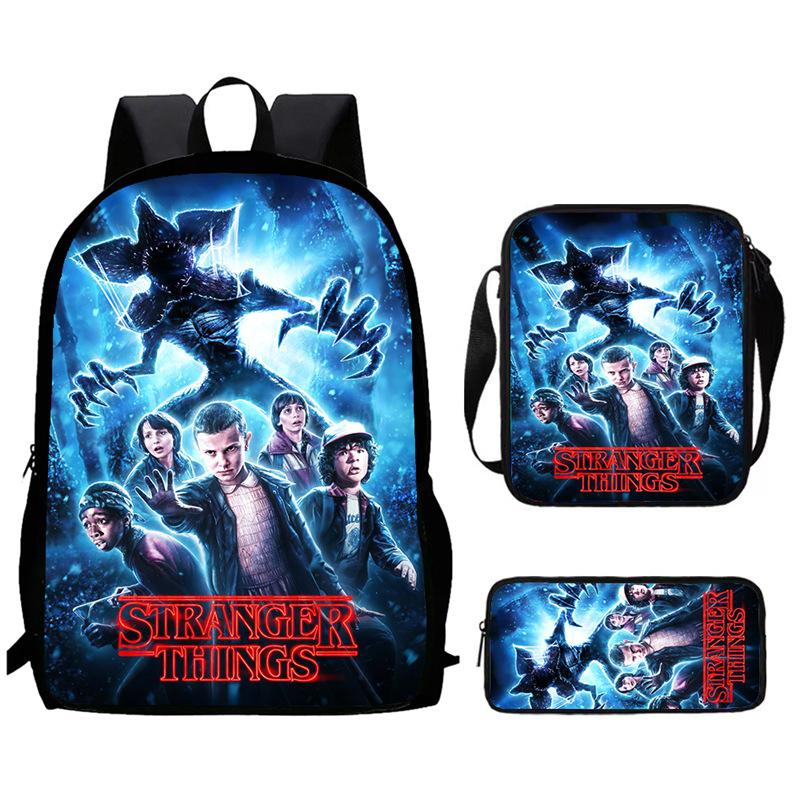 Monster Story Schoolbag High Definition Multi-Function Oxford Lightweight Backpack