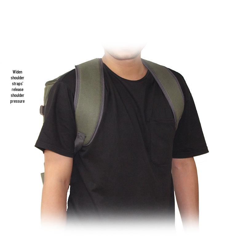 Luya Utomhus Cylindrisk Fiskespö Ryggsäck F105