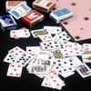 1-5set Portable Mini Poker Card Funny Cute Mini Playing Cards for Teens Adults Travel Toys Party Game Ideal Miniature Poker Card