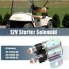 12v Solenoid Golf Cart for Yamaha G2 G8 G9 G11 G14 G16 G20 Gas Golf Cart 1985-2002 4 Terminal Solenoid Replaces JF2-H1950-00 JR3-H1950-00