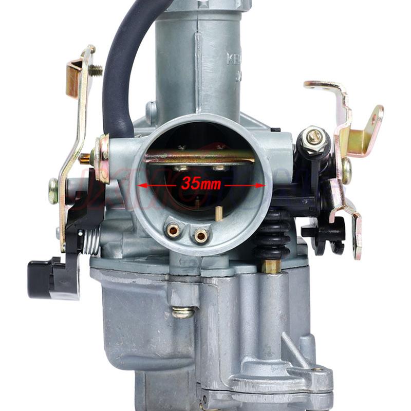 PZ27 27mm Motorcycles Carburetor With Accelerating Pump With Dual throttle cable For 4 stroke CG125cc 150cc 200cc 250cc 300cc