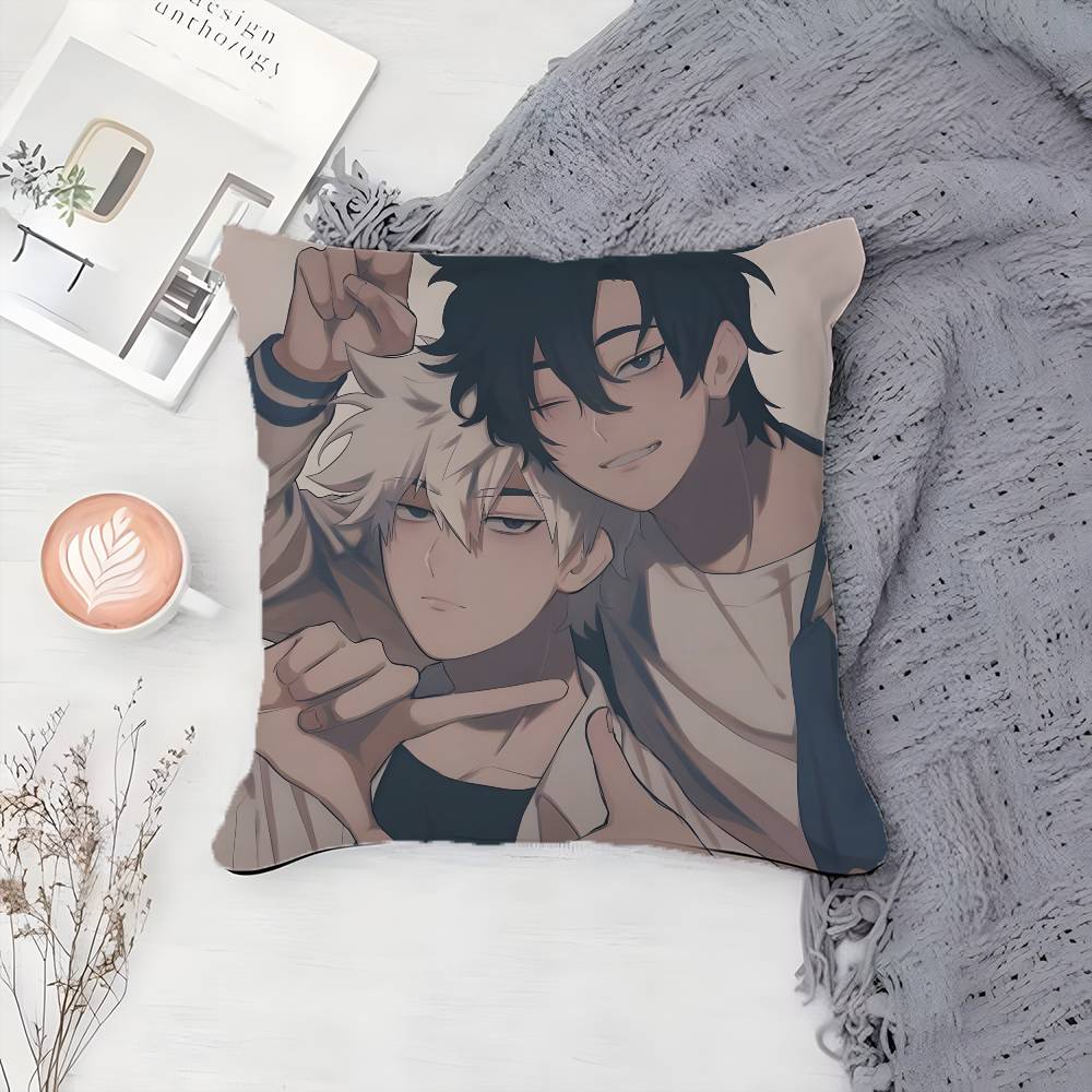 Cartoon L-Link Click-MT Anime Pillow Case Printing Pillowcase Living Room Sofa Cushion Cover Bedroom Room Decor