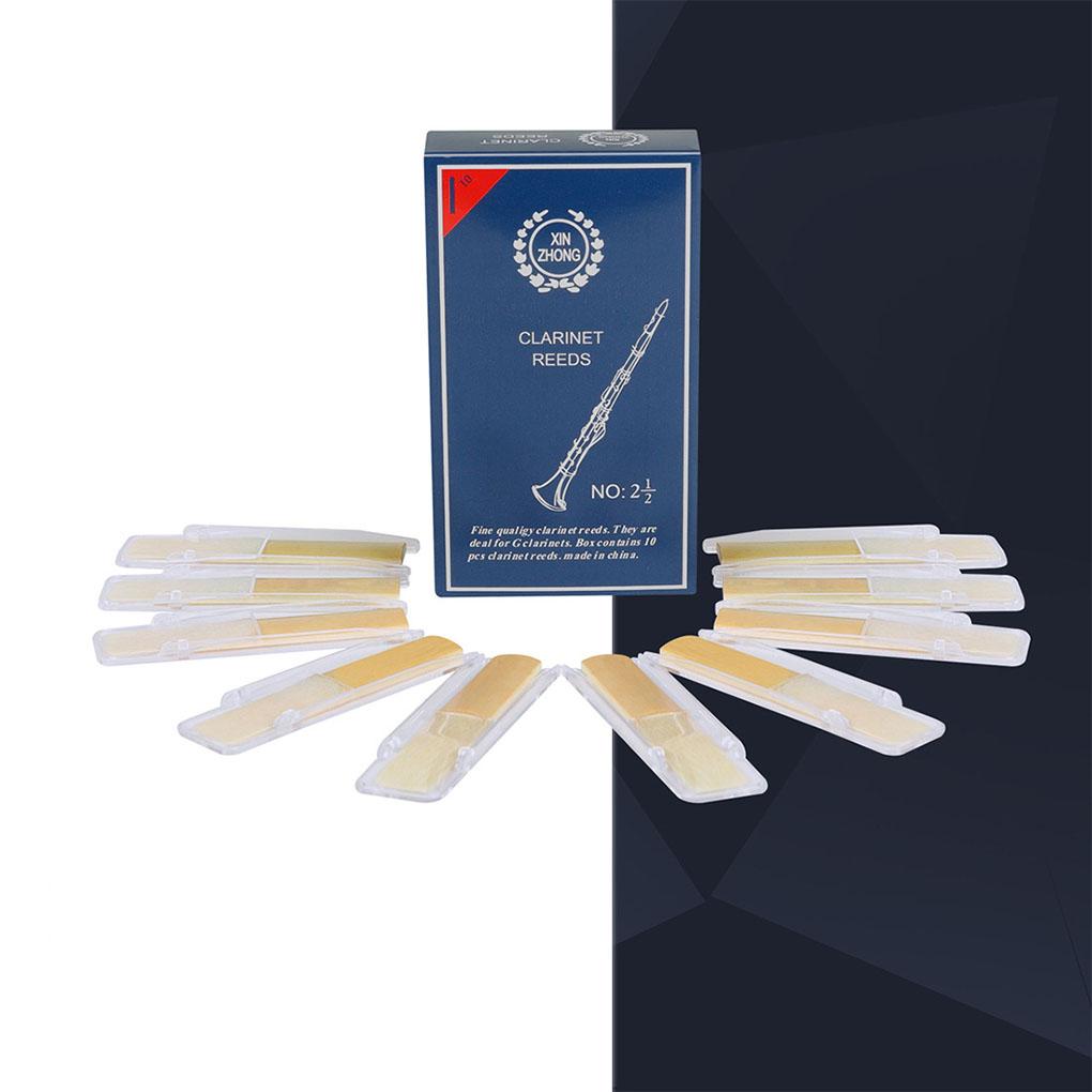 10Pcs Reed Clarinet Plate Strength Smooth Supplies Auxiliary Clip Craftsmanship Protection Whistle Parts Stabilization