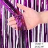 Top Matte Birthday Party Decoration Backdrop Foil Tassel Fringe Curtain Kids Adult Photo Booth Baby Shower Wedding Glitter Drape KTY
