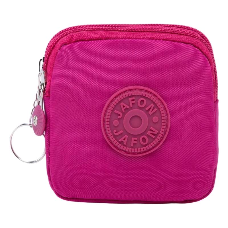 Key Organizers With Lock Sturdy Nylon Construction 10 Color Choose for Daily Use