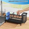 1PC new kitchen rack sponge drain rack sink rack countertop drain multifunctional rag rack storage rack