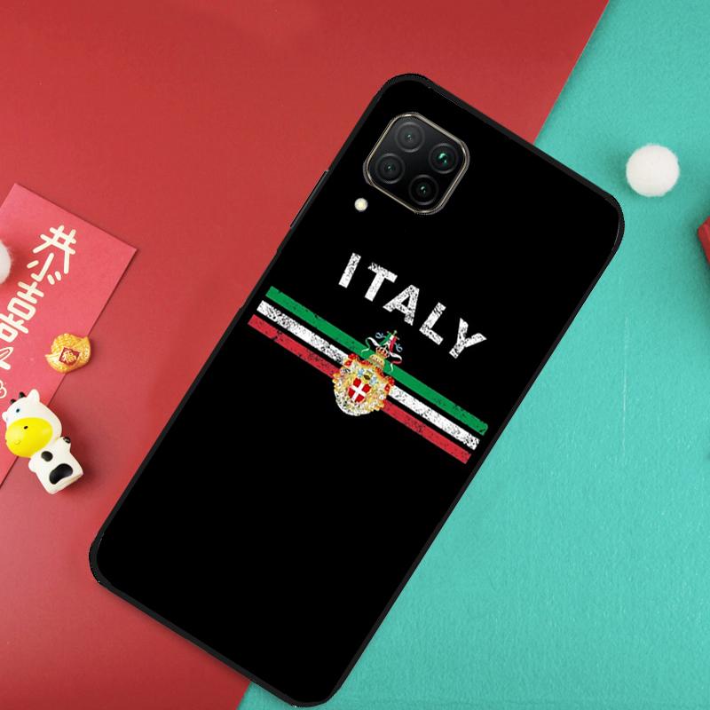 Italy Flag For Huawei Nova 7i 8i 3i 11i Nova 10 9 SE 5T Y60 Y70 Y90 Y61 Y91 P20 P40 Lite P30 Pro Case