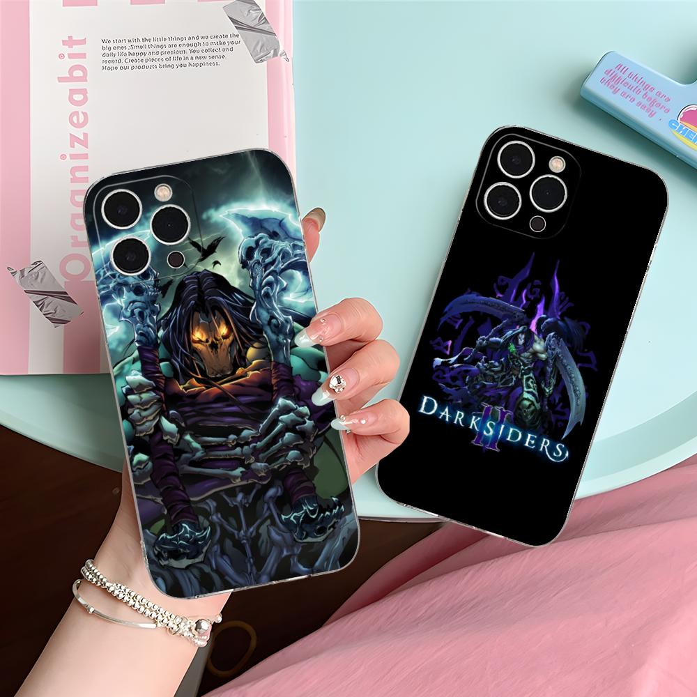 Game Darksiders Mobile Phone Case for iPhone 17 16 15 14 13 12 11 X XR XS Air Pro Max Plus Mini Clear Colorful Cover Cover
