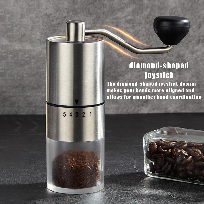 Stainless Steel Manual Coffee Grinder Portable Home Leisure Coffee Grinder