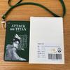 [USED] Extremely Rare! Korea Exclusive Attack on Titan Levi Pass Case