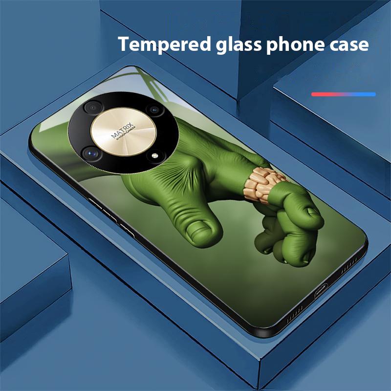

Lunar Astronauts For Honor Magic 6 50 70 90 Lite X7b 200 Pro Nova 10 Nova 5T X6 P30 Pura 70 Ultra Tempered Glass Phone Case For Pura 70 Ultra