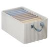 Foldable Steel Frame Fabric Storage Box for Clothes and Underwear
