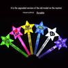 Accesorios de Estrella Luminosa para Niños - Apoyo Fluorescente para Conciertos Estrella de Cinco Puntas Luminosa