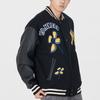 MLB FW22 Baseball Jacket Unisex Black 3AJPF0124-50BKS