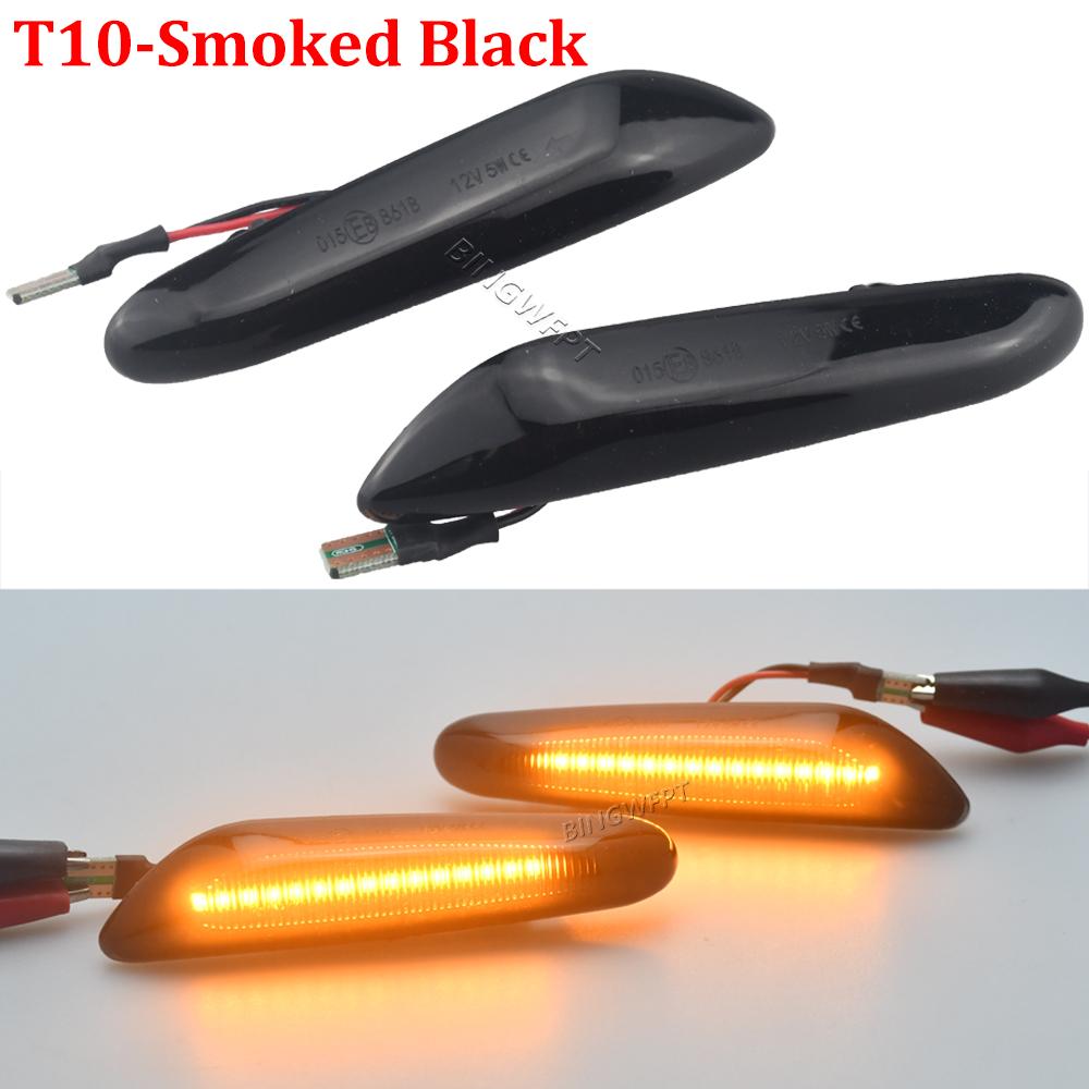 New Turn Signal Light For BMW 5 Series E60 Sedan E61 Wagon X3 E83 2004-2010 LED Side Marker Mirror Indicator Lamp