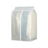 Transparent Clothes Hanging Dust Cover Dress Suit Coat Storage Bag Case Organizer Wardrobe Dress Clothing Hanging Dust Proof Bag