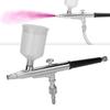 Kit Aerografo a Gravità Doppia Azione 0,3 mm per Decorazione Torte Pittura Artista