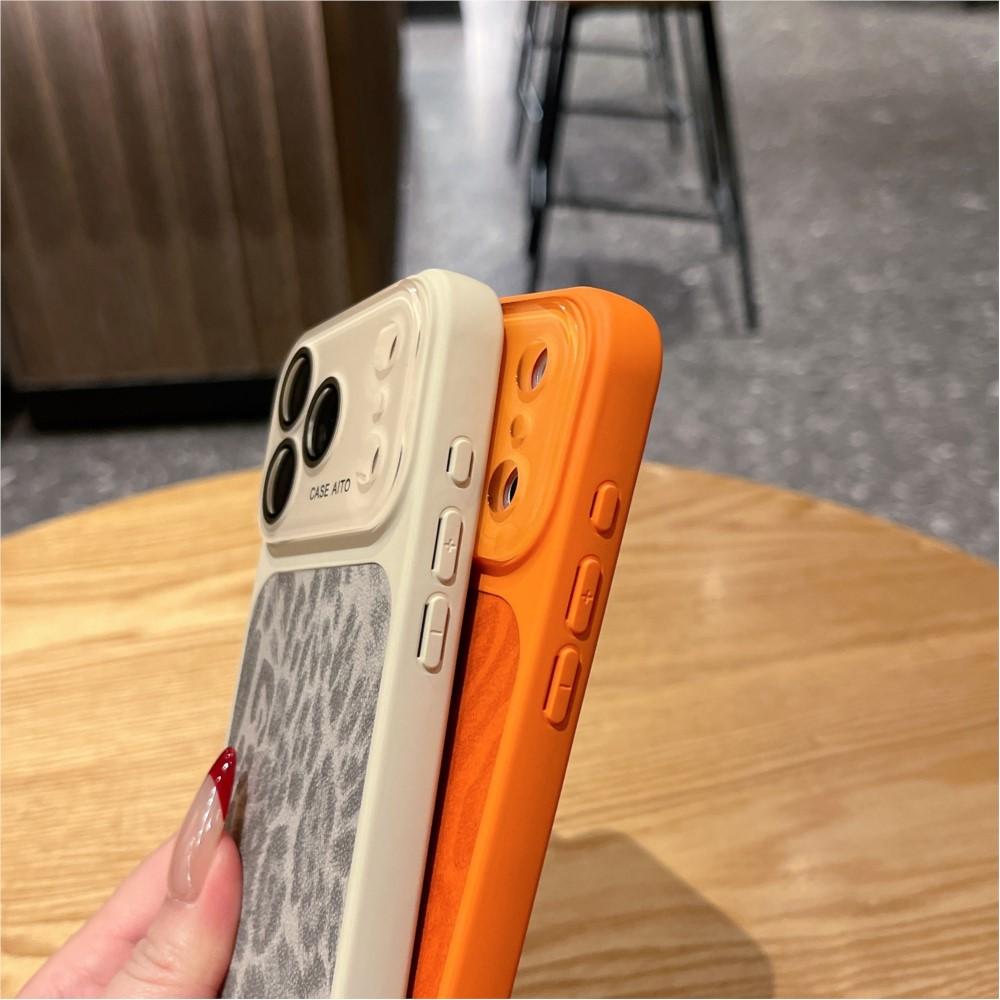 Leopard Print Wrist Strap Lanyard Case For For Iphone 17 16 1 14 13 Pro Max Large Window Camera Protection Shockproof Cover