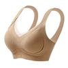 New women's seamless gathering, lifting support, anti-sagging breast bra, semi-fixed cup, autumn and winter bra cover