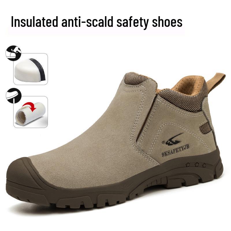 6kV Insulated Anti-Smash Fireproof Safety Work Shoes for Electric Welding
