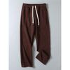 Original Export Surplus Comfortable Cotton Blend New Style Men's Loose Fit Versatile Straight-Leg Elastic Waist Sports Casual Sweatpants