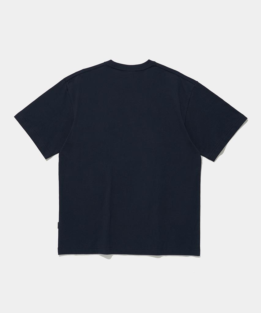COLUMBIA UNIVERSITY Cny Boxlogo S/S T-Shirts_Navy