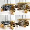 Cute Lightweight Cartoon Kids Chest Bag With Trendy Leopard And Zebra Patterns