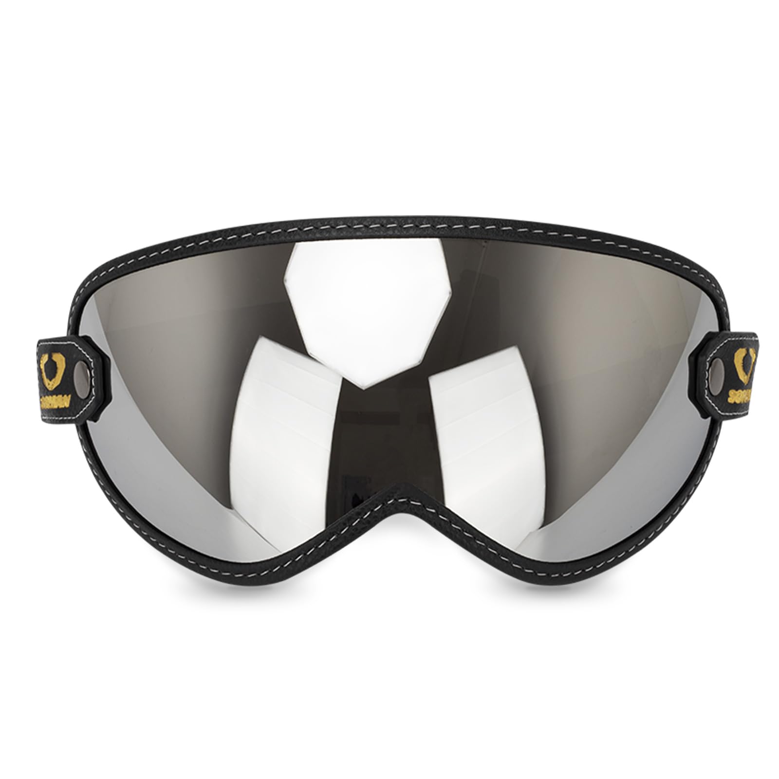 

Soman EX ZERO Щиток-пузырь с резинкой для очков, совместимый со щитком EX ZERO Damtrax M50, щиток, (Зеркальная отделка)