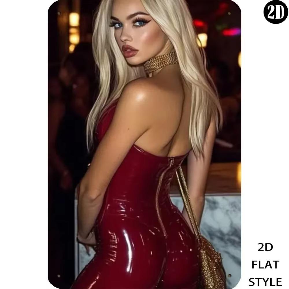 

Vintage Metal Tin Sign Love Wall Art Valentines Decor 8x12 Inch 20x30cm білий