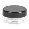 60-pack Small Plastic Jars With Black Lids, Labels Included, 3 Ml Each - RiRi