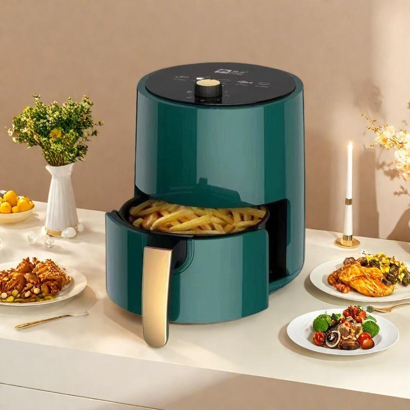 Large Capacity Multi-Function Air Fryer Oven with Safety Features and No-Flip Steam Tender Bake