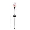 Solar Swinging Gnome Santa Ground Light for Christmas Decorations