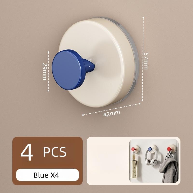 Suction Cup Hook Reusable Self-adhesive Hooks Wall Adhesive Hanger Towel Holder Travel Bathroom Kitchen ccessories Supplies