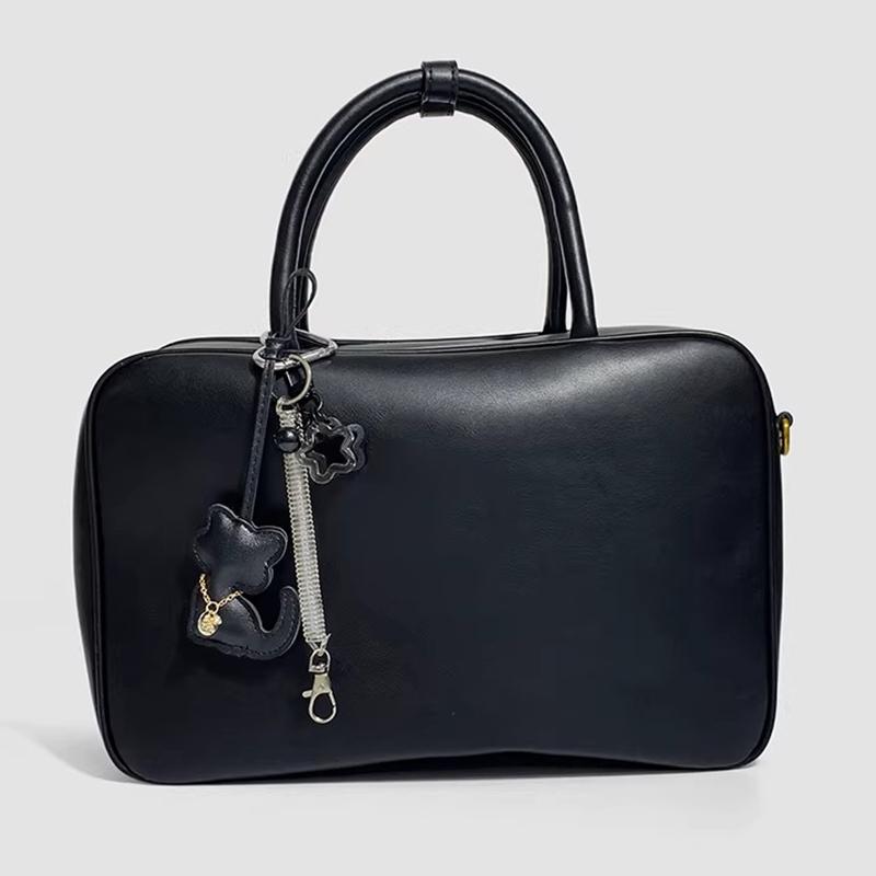 Bag Charm Fashionable Small Cat Pendant PU Leather Rope Decoration Holder Bag Charm For Handbags And Backpacks