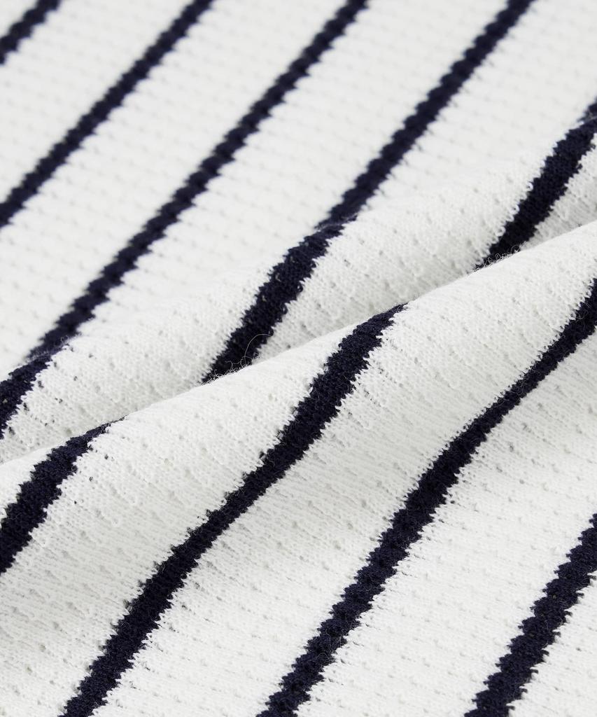LACOSTE Women'S Scallop Crew Neck Short Sleeve Sweater Af900E-56G Hde