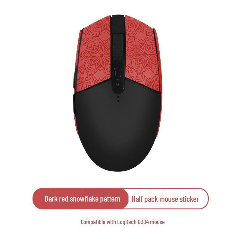Kompatible Anti-Rutsch- und Schweißabsorptionsaufkleber für Logitech G304- und G102-Mäuse