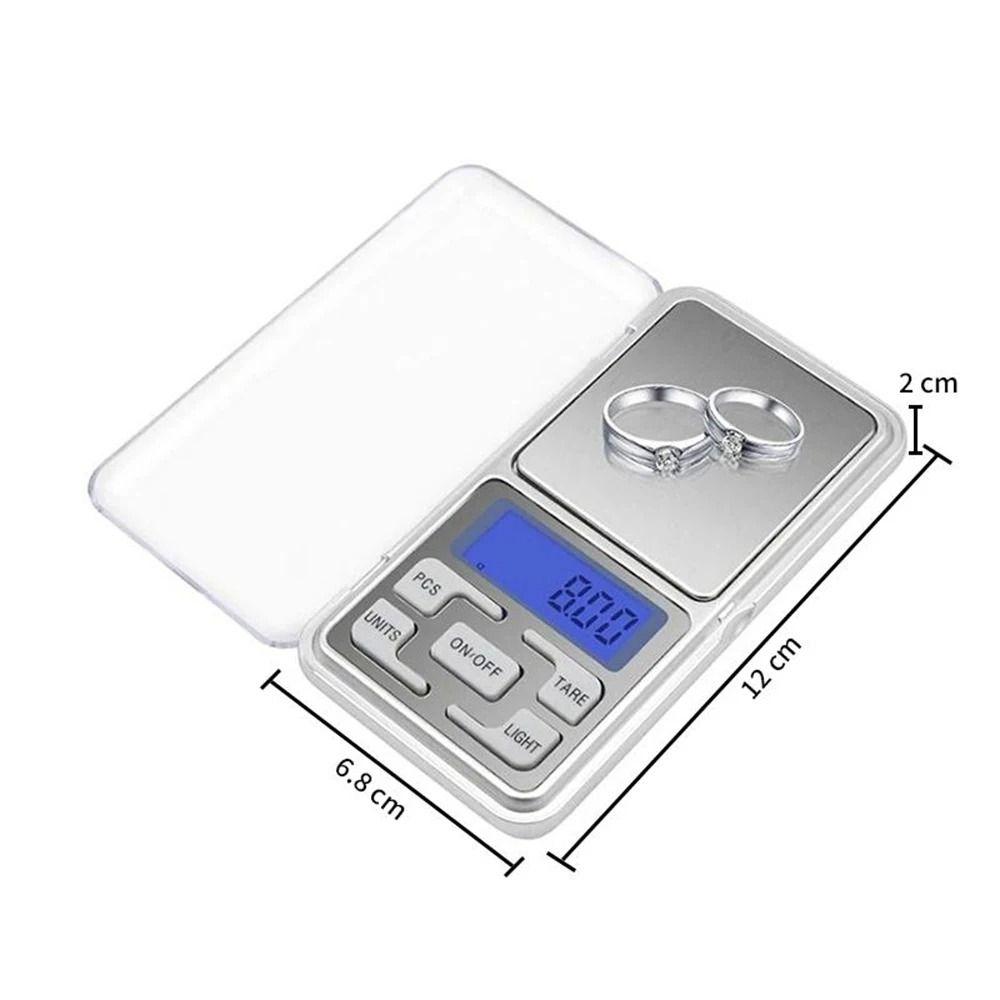 1Pcs New Accurate Digital Mini Scale High Precision 500g/0.1g Jewelry Scale Portable Small Weighing Device
