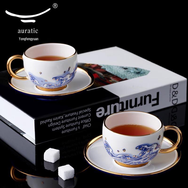 Yongfengyuan Mr. Porcelain Pearl of the Sea Tea/Coffee Cup & Saucer Set