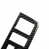 For BMW 3 Series E46 1998-2005 Carbon Fiber Console AC Panel Control Trim Cover