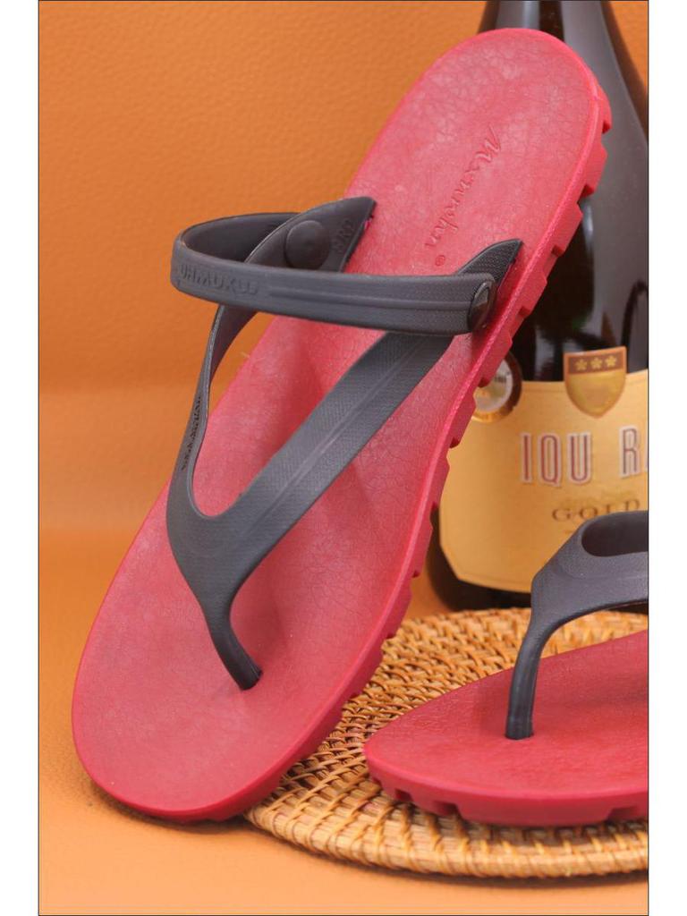 Unisex Youth Herringbone Thong Sandals - Lightweight, Breathable, and Wear-Resistant.