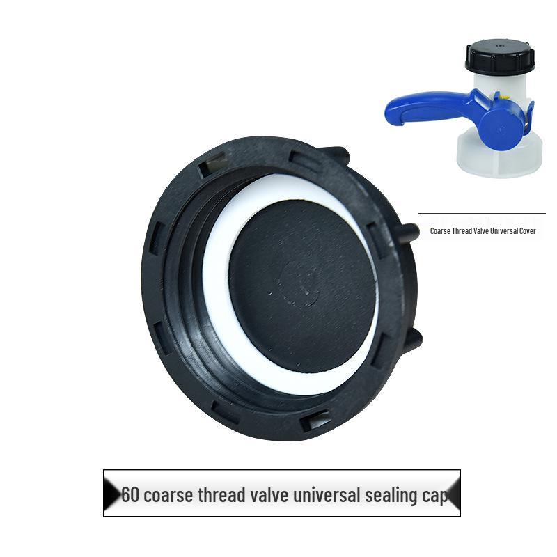 

IBC Valve Covers: S60 & S100 butterfly, ball valve, coarse & fine thread, 62mm seal.