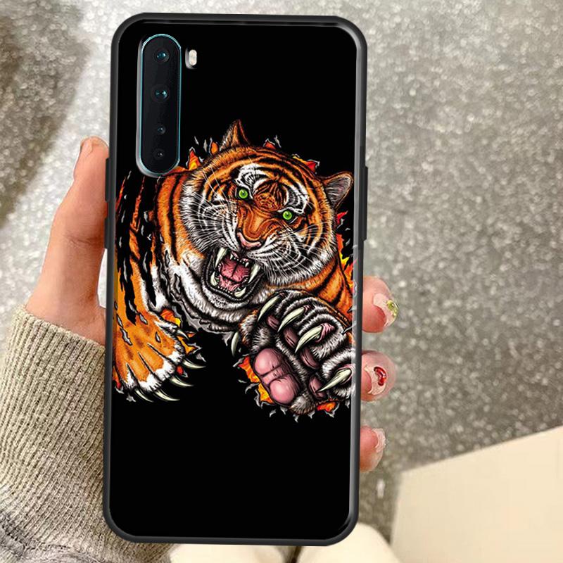 

Fashion Animal Tiger Art Case For OnePlus 15 15R 13 13R 13T 12 12R 11 10 10R 10T 8T Nord CE 5 4 2 3 Lite N20 N30 Coque OnePlus 9Pro