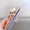 Glitter Rhinestone Phone Case For VIVO Y400 Pro Y300 Y200E Y200 Y300 Y300T Y04 Y03 T4 T3X T4X 4G 5G Bling Crystal Design with Pumpkin Cover Girls Gift