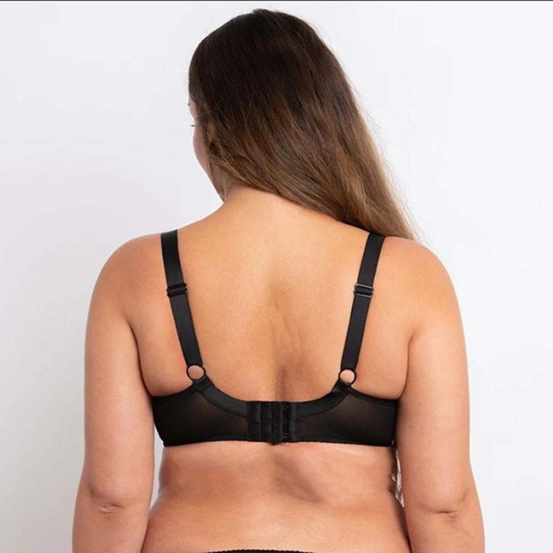 European and American Large Size Thin Molded Cup with Underwire Bra To Accommodate Large Breasts Women's Bra