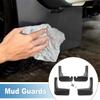 Mud Flap Splash Guard with Mount Accessories Front & Rear Side Mud Guard for Hyundai Elantra 2017-2019 (Set of 4)
