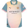 Puma Manchester City Soccer Jersey Player Edition Unisex Yellow 778616-04