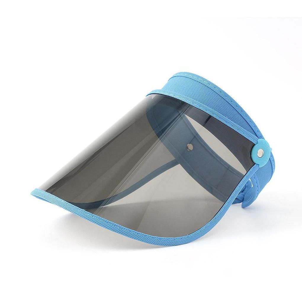 UV Protection Sun Cap 2-piece Set (blue) Sun Visor Hat